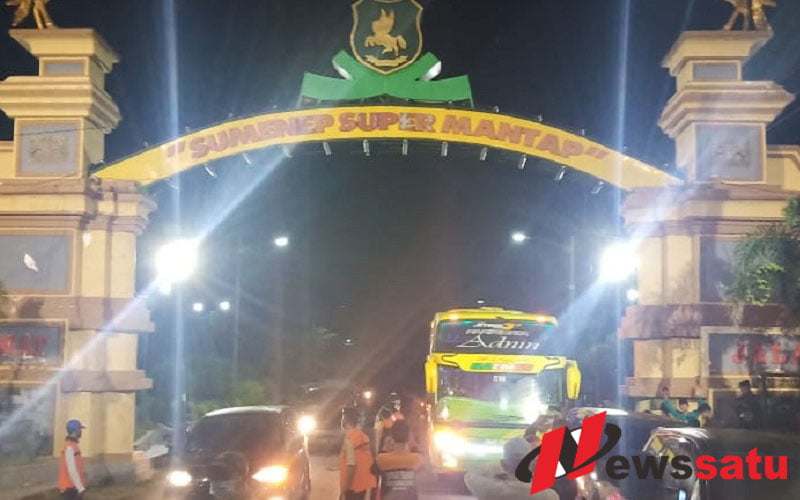 Perketat Pengawasan di Perbatasan, Bus dari Jawa Tengah di Periksa Petugas