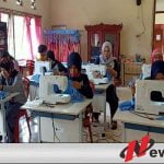 BLK Dan Karangtaruna OKI Produksi Ribuan Masker untuk Dibagi Secara Gratis