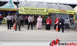 Kapolres Sumenep Tinjau Pos Pelayanan OPS Ketupat Semeru 2020