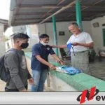 PWI Sumenep Bersama Badan Intelijen Negara Bagi 2 Ribu Masker