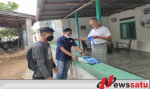 PWI Sumenep Bersama Badan Intelijen Negara Bagi 2 Ribu Masker