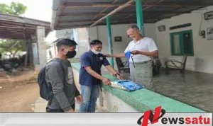 PWI Sumenep Bersama Badan Intelijen Negara Bagi 2 Ribu Masker