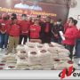Prihatin Warga Terdampak Covid-19,  PDIP Kota Batu Bagi-bagi Beras