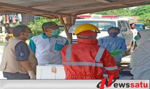 Rapid Tes Kontak Erat Warga OKI yang Dimakamkan Dengan Protokol Covid Negatif