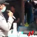 Covid-19, Jajaran Polres Sumenep Himbau Masyarakat Mawas Diri di Tengah Kerumunan