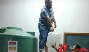 PCNU Bondowoso Sediakan 2000 Liter Disinfektan, Dalam Hitungan Jam Ludes