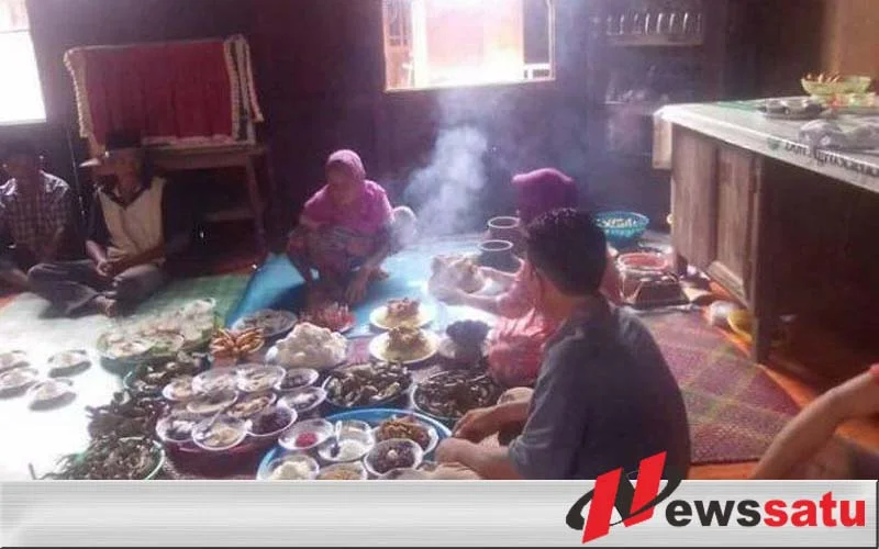 'Bekunci' Cara Warga Jermun Ogan Komering Ilir Lockdown Dari Pandemi Covid-19