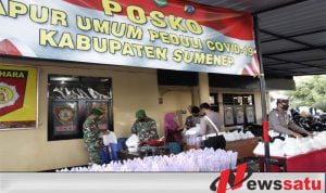 Covid-19, TNI-Polri Bersama Pemkab Sumenep Dirikan Dapur Umum Gabungan
