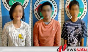 Hendak Pesta Sabu, Wanita Cantik Dan Dua Pria Ditangkap Satreskoba Polres Sumenep