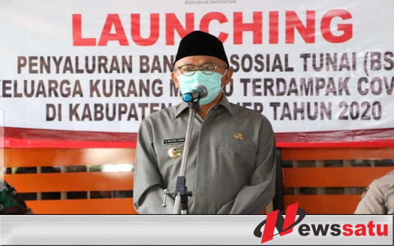 Ini Pesan Bupati Sumenep Kepada Ribuan Penerima BST