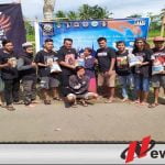 Komunitas Vespa di Pakisan Bondowoso Bagi-bagi Ratusan Paket Sembako