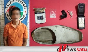 Nekat Simpan Narkoba Dalam Sepatu, Pria Ini Ditangkap Polres Sumenep