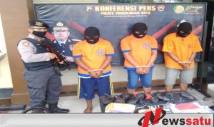Pelaku Curanmor Dan Penadah Ditangkap Polres Kota Probolinggo