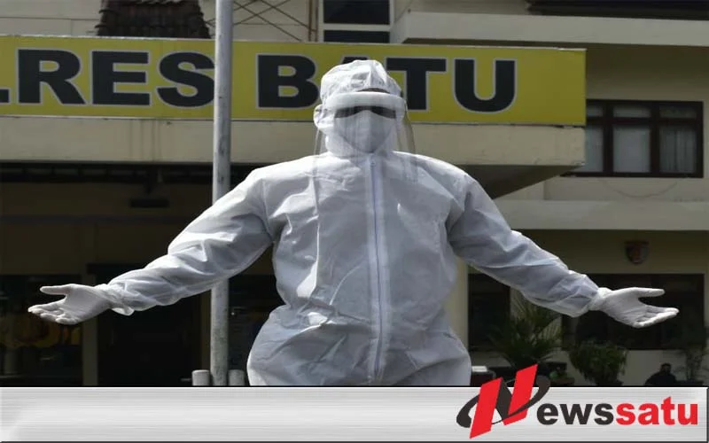 Perangi Covid-19, Polres Batu Dapat Bantuan Ratusan APD