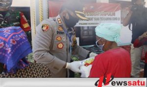 Polres Sumenep Berikan 4,5 Kwintal Beras Untuk Masyarakat Kepulauan