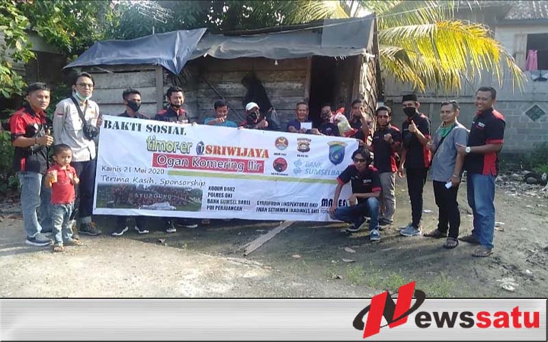 Timor Er Sriwijaya OKI Serahkan 50 Paket Sembako
