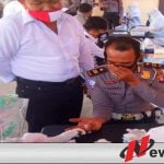 Anggota Satlantas Polres Mempawah Di Rapid Tes