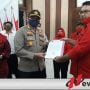 Benderanya Dibakar, DPC PDIP Bondowoso Lapor Ke Polres