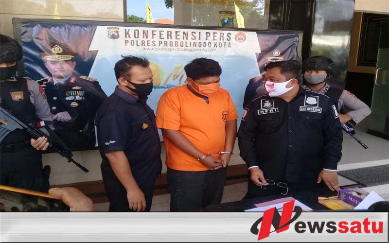 Curi HP, Pemuda Ini Ditangkap Polres Probolinggo