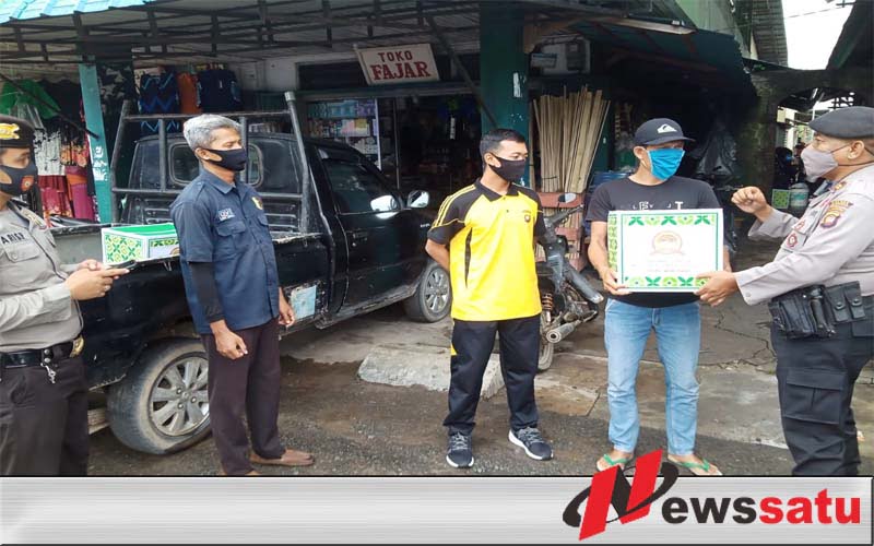 HUT Bhayangkara ke-74, Polres Mempawah Gelar Bansos