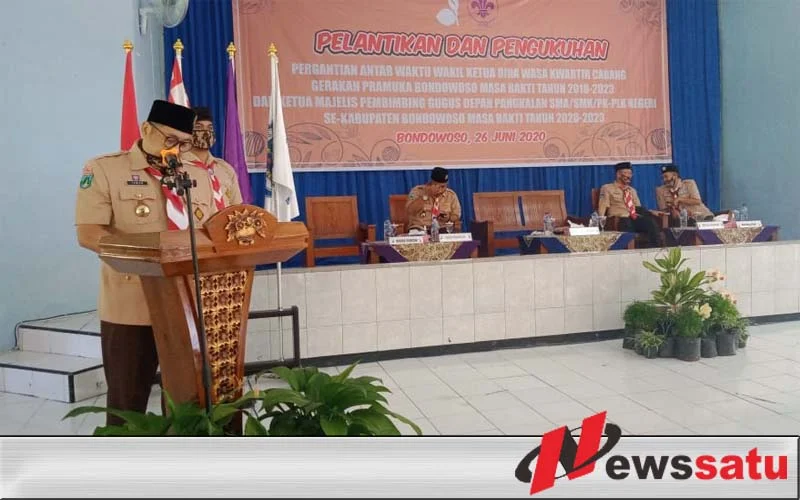 Ini Pesan Wabup Bondowoso Saat Lantik Wakil Ketua Bina Wasa