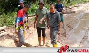 Jalan Cengal Di Ogan Komering Ilir Diperbaiki