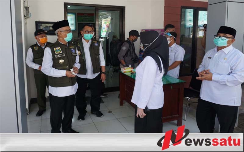 Kesiapan New Normal , Bupati Bondowoso Tinjau  Beberapa Dinas