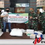 NKI Serahkan  Ratusan Alat Rapid Test dan APD Ke Kodim 0822 Bondowoso