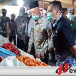 New Normal, Bupati Bondowoso Tinjau Pasar Tradisional