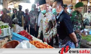 New Normal, Bupati Bondowoso Tinjau Pasar Tradisional