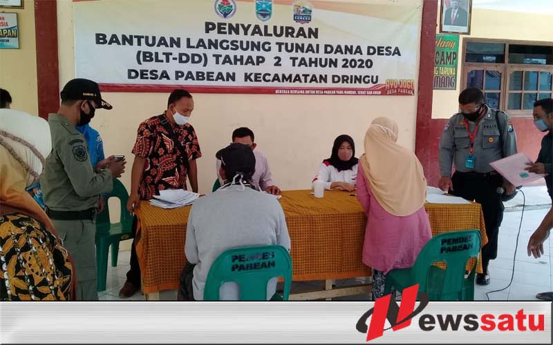 Desa Pabean Probolinggo Tahap 2 BLT Di Bagikan Ikuti Protokol Kesehatan