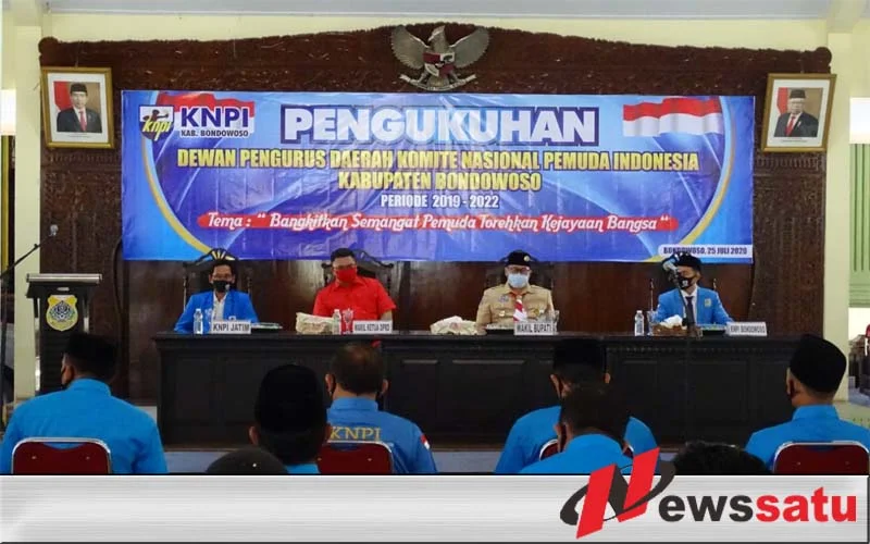 Ini Pesan Wabup Bondowoso Pada DPD KNPI Bondowoso