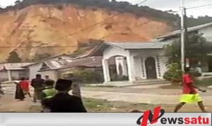 Lantaran Gunung Peniraman Kalimantan Barat Longsor