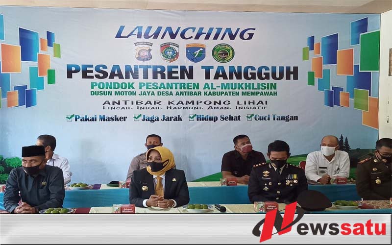 Launching Ponpes Tangguh, Bupati Mempawah Himbau Agar Patuhi Protokol Kesehatan