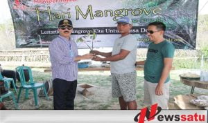 Peringati Hari Mangrove Sedunia, Fattah Jasin Tanam Mangrove Tanjung Saronggi Sumenep