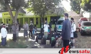 Ponpes Nurul Jadid Paiton Probolinggo Gunakan Protokol Kesehatan Pada Santrinya