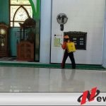 Sambut Idul Adha, Satgas Ponpes Dengan Gerakan Desinfektan