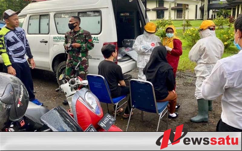 Terjaring Razia Masker, 5 Warga Pontianak Dinyatakan Positif Kasus Covid-19
