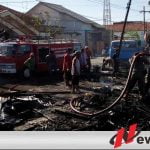 3 Kios Warga Di Pamekasan Terbakar