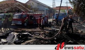 3 Kios Warga Di Pamekasan Terbakar