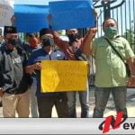 Desak Usut Kekerasan di Lampung, Jurnalis Pamekasan Gelar Aksi