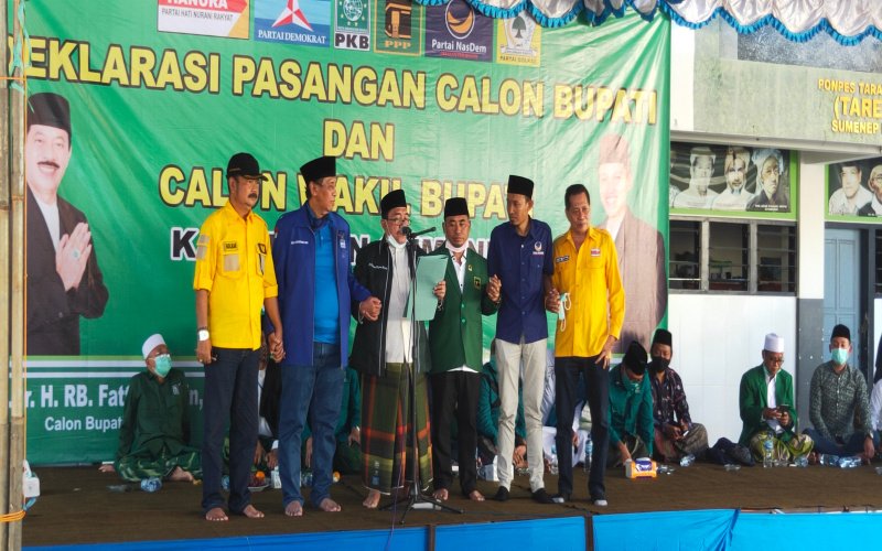 6 Parpol Siap Menangkan Fattah-Fikri Di Pilkada Sumenep 2020