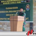 Kodim 0402 OKI Wujudkan Ketahanan Wilayah Yang Tertib, Aman Dan Lancar