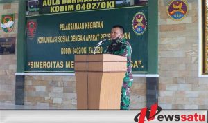 Kodim 0402 OKI Wujudkan Ketahanan Wilayah Yang Tertib, Aman Dan Lancar