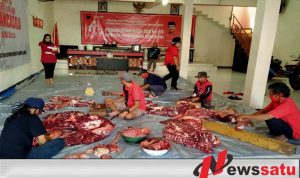 PDIP Kota Batu Sembelih Lima Ekor Hewan Kurban