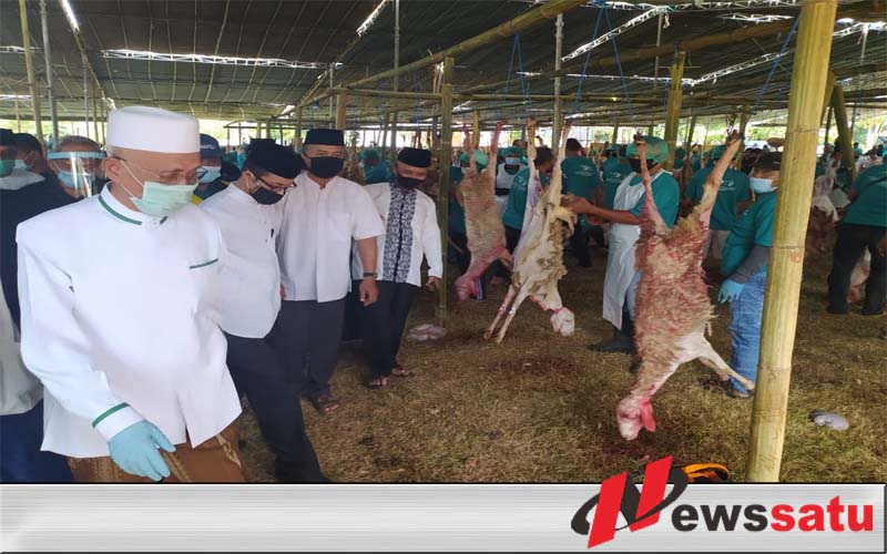 PP Al Islah Bondowoso Potong Ribuan Hewan Kurban