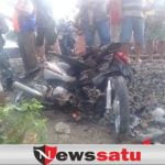 Pengendara Motor Tewas Ditabrak Kereta Api Di Kota Probolinggo