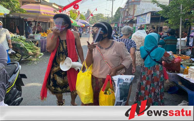 Peringati Hari Kemanusiaan Se Dunia, Seniman Juga Edukasikan Jatim Bermasker