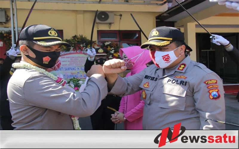 Pisah Sambut Kapolres Sampang
