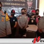 Polres OKI OTT Oknum Ormas Dikantor Inspektorat